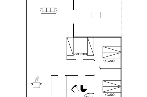 Photo 26 - 3 bedroom House in Roslev with terrace