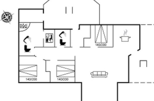 Foto 21 - Casa de 3 habitaciones en Harrerenden con terraza y sauna