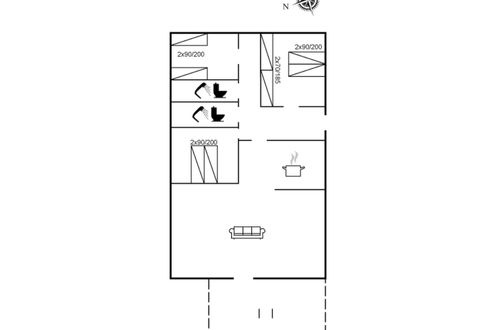 Foto 2 - Casa con 3 camere da letto a Tranekær con terrazza