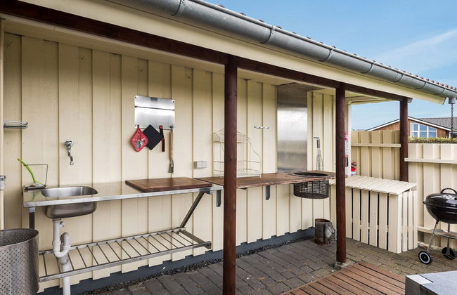 Casa con 3 camere da letto a Vinderup con terrazza e sauna - Foto 12