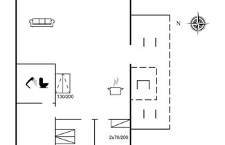 Foto 2 - Apartamento de 2 quartos em Faaborg com terraço