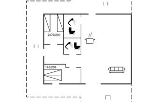 Photo 2 - Maison de 2 chambres à Rødvig Stevns avec terrasse