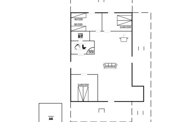 Casa de 3 quartos em Højby com terraço e sauna - Foto 2