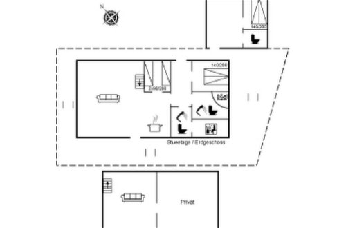 Foto 40 - Casa de 2 quartos em Millinge com terraço e sauna
