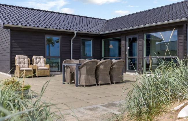 Casa de 5 quartos em Sjølund com terraço e sauna - Foto 13