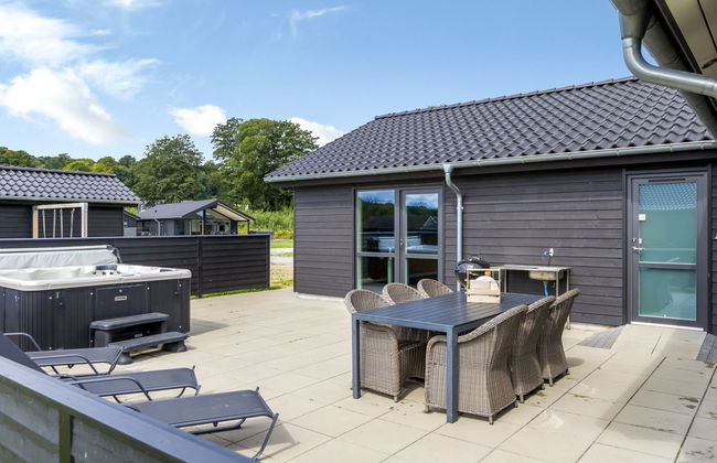 Casa de 5 quartos em Sjølund com terraço e sauna - Foto 15