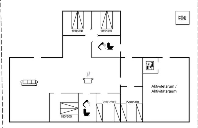 Casa de 5 quartos em Sjølund com terraço e sauna - Foto 2