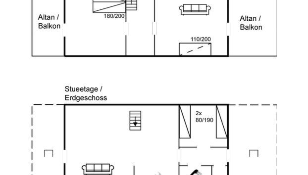 Casa de 2 quartos em Fur com terraço e sauna - Foto 2