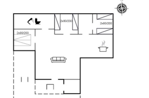 Foto 24 - Haus mit 3 Schlafzimmern in Oksbøl mit terrasse