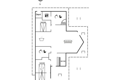 Foto 30 - Haus mit 4 Schlafzimmern in Harrerenden mit terrasse und sauna
