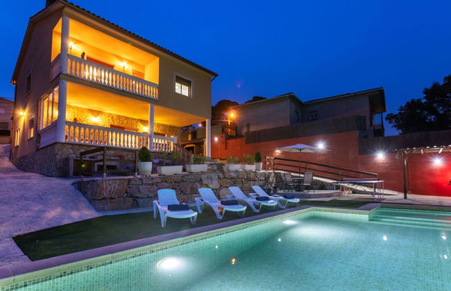Casa de 5 quartos em Maçanet de la Selva com piscina privada e jardim - Foto 28