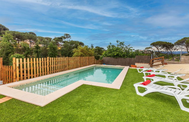 Casa de 5 quartos em Maçanet de la Selva com piscina privada e jardim - Foto 27