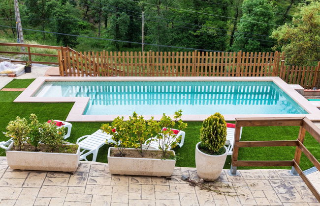 Casa de 5 quartos em Maçanet de la Selva com piscina privada e jardim - Foto 25