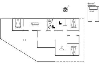 Foto 3 - Casa de 3 quartos em Klitmøller com terraço