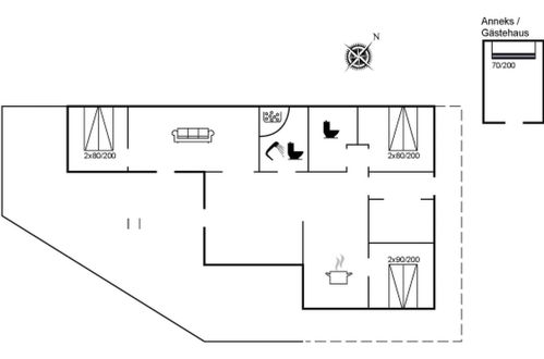 Foto 24 - Casa con 3 camere da letto a Klitmøller con terrazza