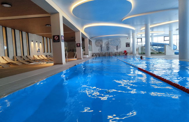 Apartamento de 1 quarto em Kołobrzeg com piscina e sauna - Foto 27