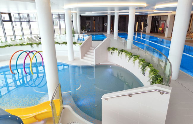 Apartamento de 1 quarto em Kołobrzeg com piscina e sauna - Foto 20