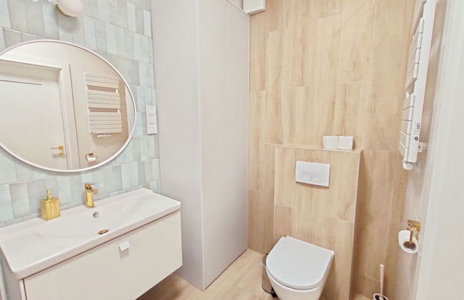 Apartamento de 1 quarto em Kołobrzeg com piscina e sauna - Foto 30