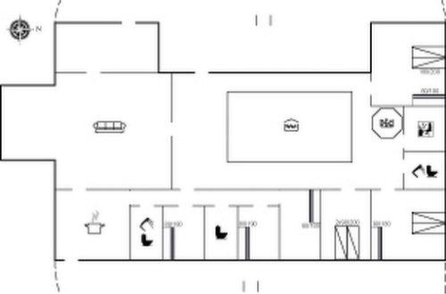 Foto 31 - Haus mit 6 Schlafzimmern in Væggerløse mit privater pool und terrasse