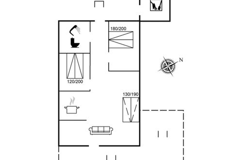 Photo 26 - 3 bedroom House in Gjeller Odde with terrace