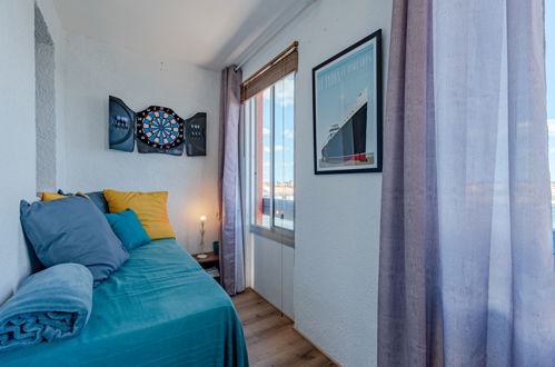 Foto 12 - Apartamento de 1 habitación en Le Barcarès con vistas al mar