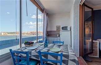 Foto 2 - Apartamento de 1 habitación en Le Barcarès con vistas al mar