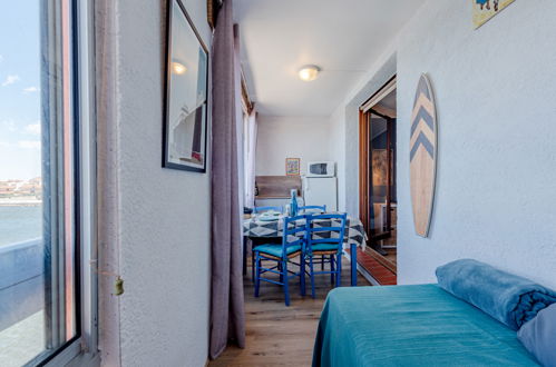 Foto 13 - Apartamento de 1 habitación en Le Barcarès con vistas al mar