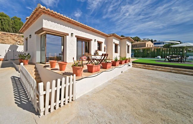 Casa de 4 quartos em Calp com piscina privada e jardim - Foto 29