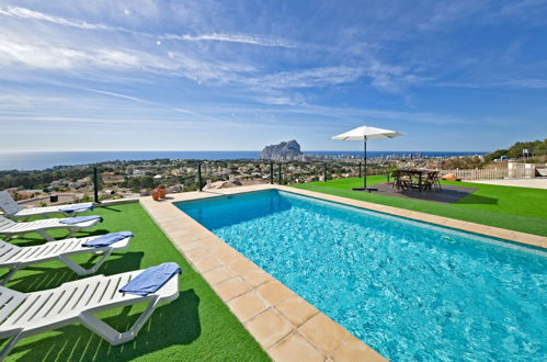 Foto 23 - Casa de 3 quartos em Calp com piscina privada e vistas do mar