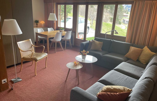 Apartamento de 2 quartos em Adelboden com jardim - Foto 9