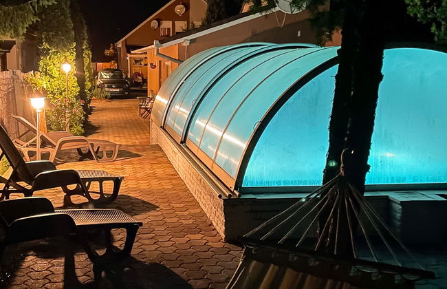 Casa de 2 quartos em Balatonmáriafürdő com piscina privada e jardim - Foto 28