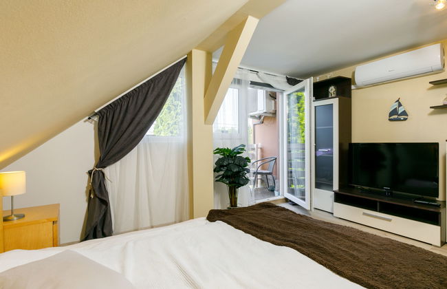 Casa de 2 quartos em Balatonmáriafürdő com piscina privada e jardim - Foto 12