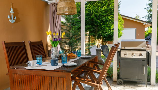 Casa de 2 quartos em Balatonmáriafürdő com piscina privada e jardim - Foto 3