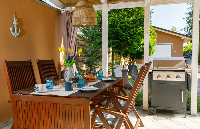 Casa de 2 quartos em Balatonmáriafürdő com piscina privada e jardim - Foto 3