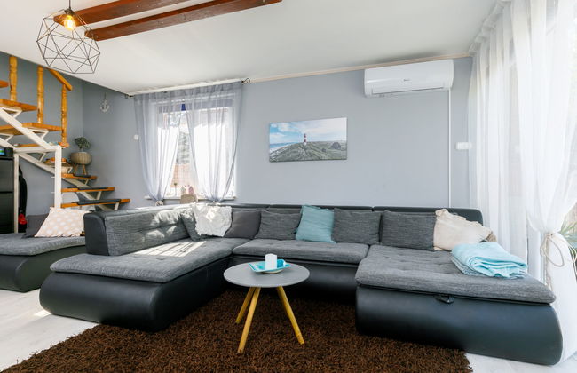 Casa de 2 quartos em Balatonmáriafürdő com piscina privada e jardim - Foto 18