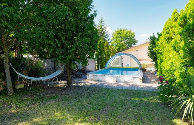 Casa de 2 quartos em Balatonmáriafürdő com piscina privada e jardim - Foto 30