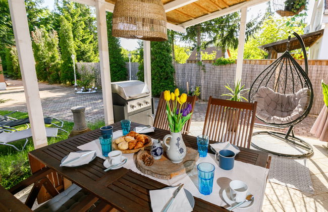 Casa de 2 quartos em Balatonmáriafürdő com piscina privada e jardim - Foto 24