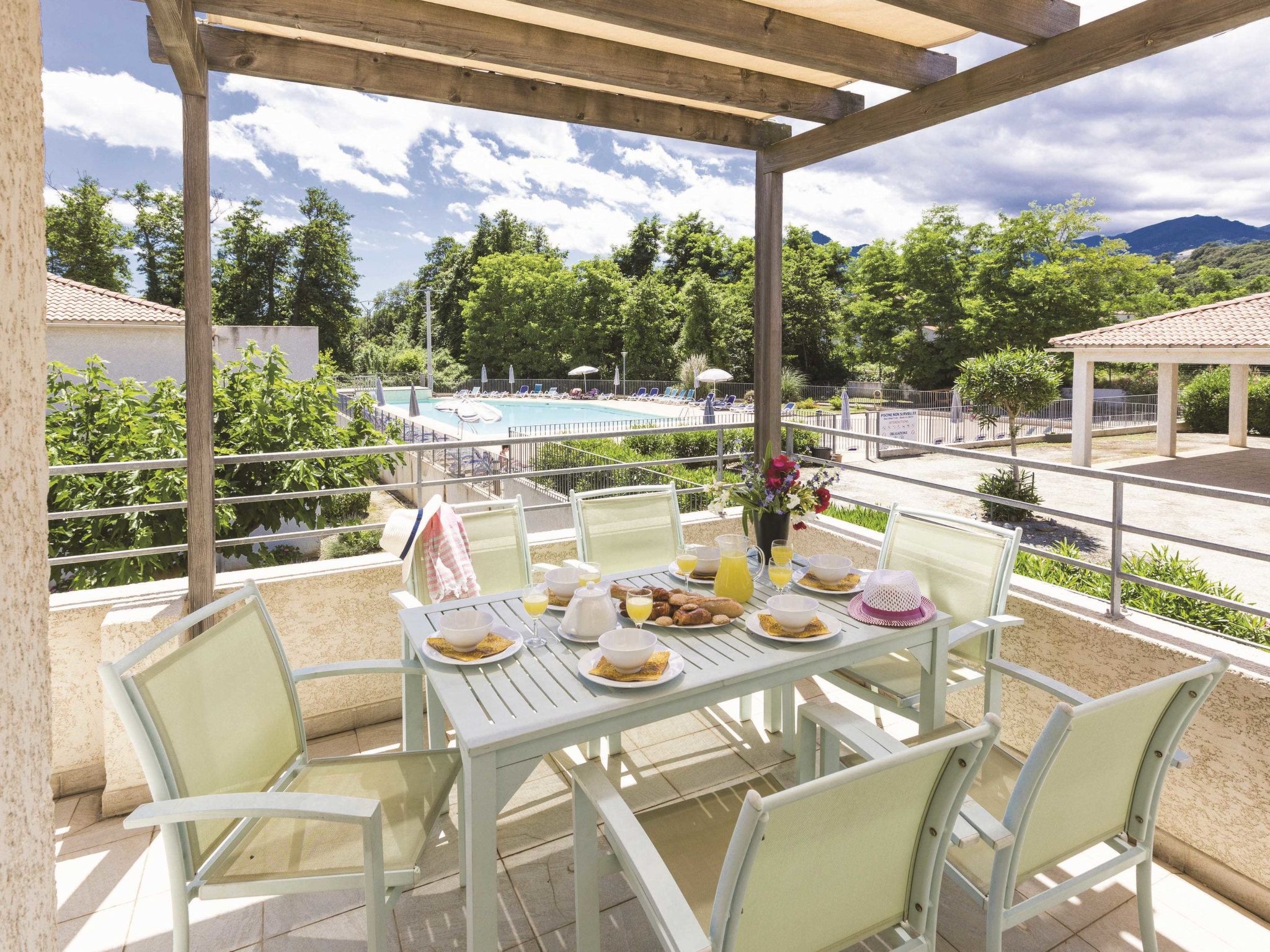 Photo 3 - Appartement de 2 chambres à Poggio-Mezzana avec piscine et jardin