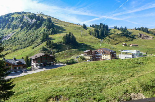 Foto 14 - Apartment mit 4 Schlafzimmern in Val-d'Illiez mit blick auf die berge