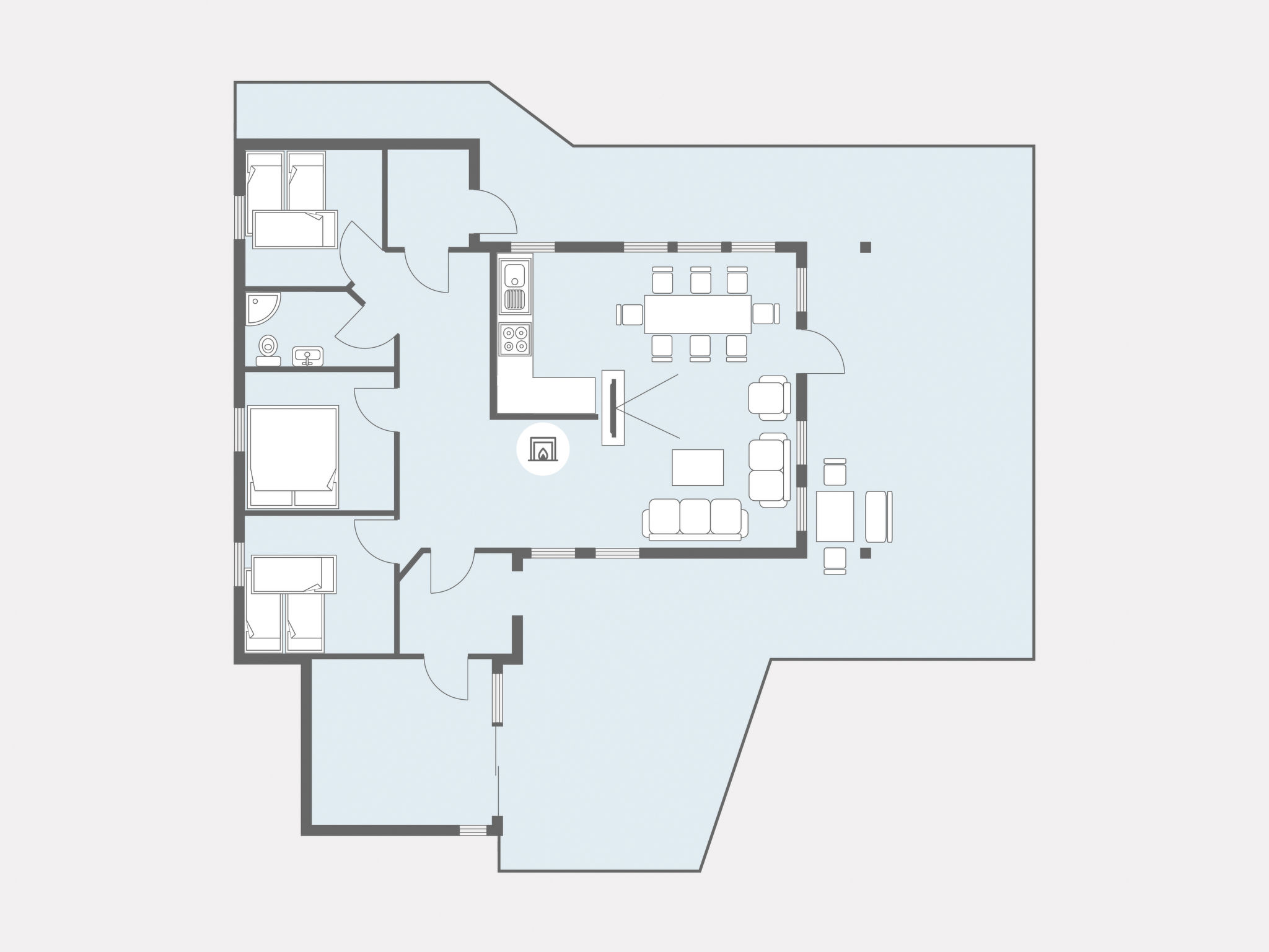Foto 23 - Haus mit 3 Schlafzimmern in Fossdal mit garten und terrasse