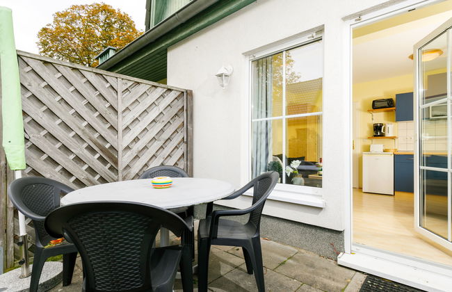 Apartamento de 2 quartos em Koserow com jardim e terraço - Foto 19