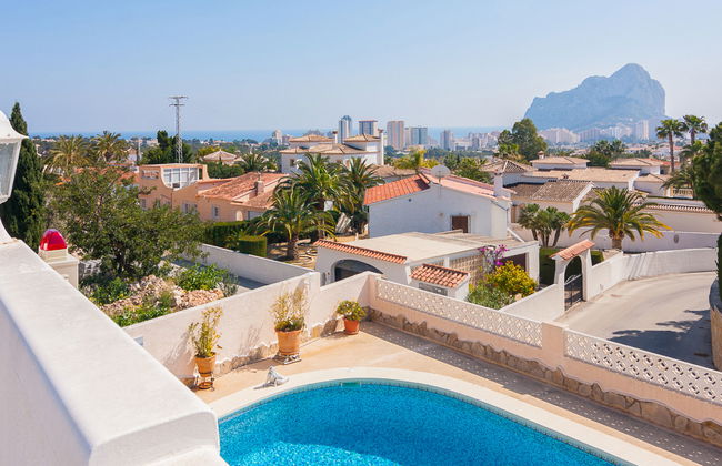 Casa de 3 quartos em Calp com piscina privada e jardim - Foto 18