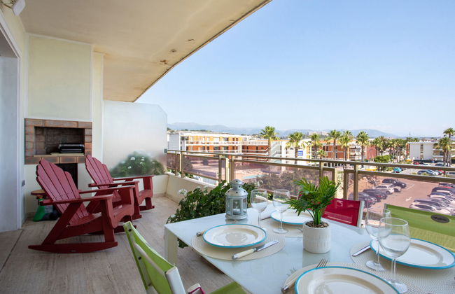 Apartamento de 1 quarto em Villeneuve-Loubet com jardim e terraço - Foto 5