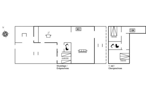 Foto 23 - Apartamento de 3 quartos em Blokhus com terraço