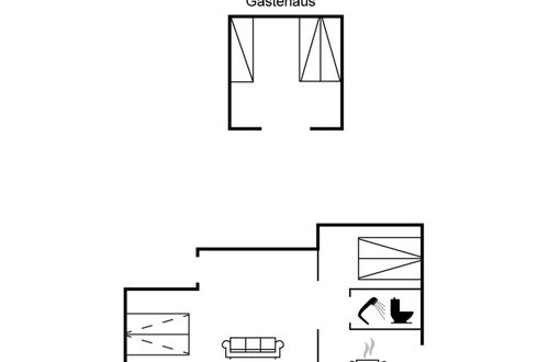 Photo 2 - Maison de 1 chambre à Karrebæksminde avec terrasse