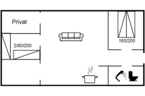 Foto 20 - Casa con 2 camere da letto a Løkken con terrazza