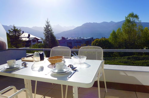 Foto 22 - Apartamento em Crans-Montana com piscina e terraço