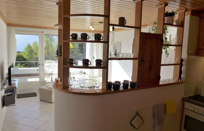 Apartamento de 1 quarto em Crans-Montana com piscina e sauna - Foto 11