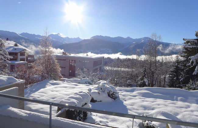 Apartamento de 1 quarto em Crans-Montana com piscina e sauna - Foto 41