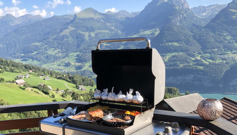 Foto 1 - Apartment mit 3 Schlafzimmern in Amden mit terrasse und blick auf die berge